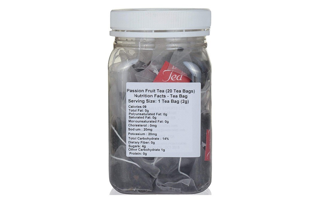 Teesta Valley Tea Passion Fruit Tea    Jar  20 pcs